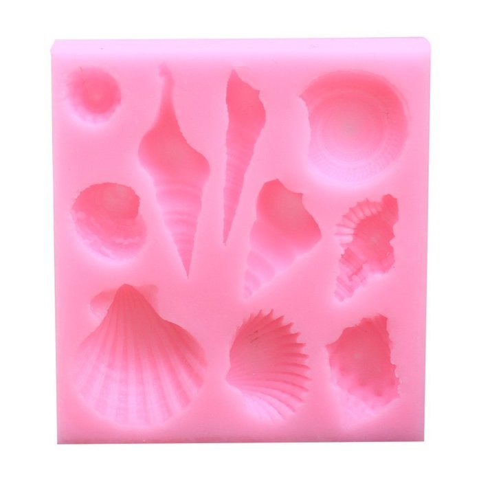 GHMZ Sea Shell Starfish Shape Silicone Cake Mold