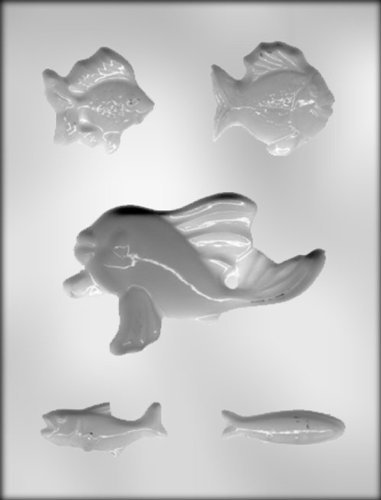 CK Products Fish Assortment Chocolate Mold
