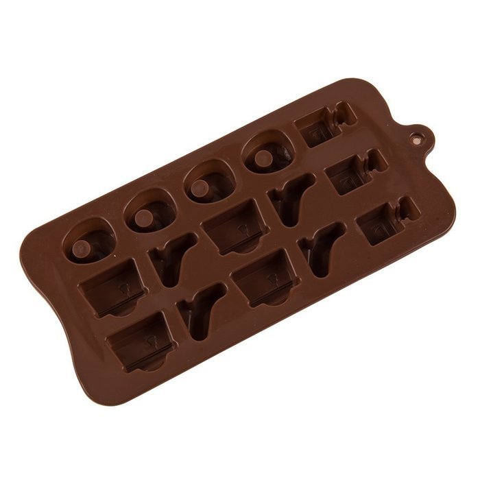 15 Cavity Cute Animal Silicone Chocolate Candy Ice Jelly Soap Molds Moulds Handmade DIY Mold Bear N51