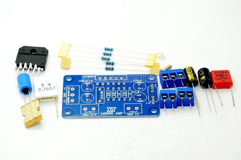 LM3886TF LM3886 Amplifier Amp NE5532 DIY KIT Components 1channel 60W N4