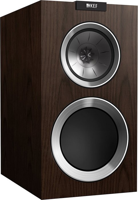 KEF R300 Bookshelf Loudspeaker - Walnut (Pair) N6