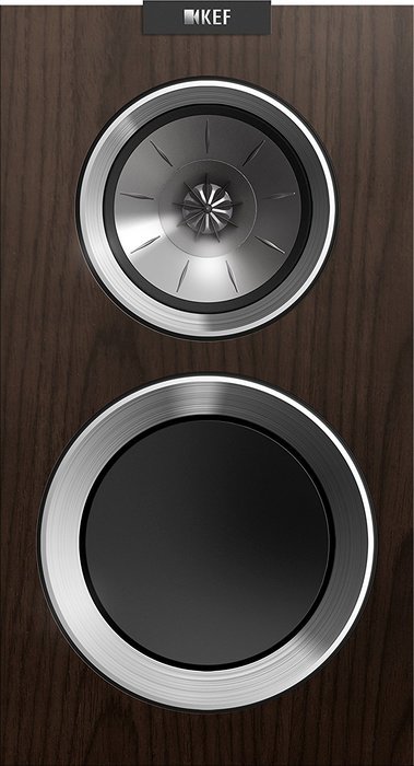 KEF R300 Bookshelf Loudspeaker - Walnut (Pair) N7