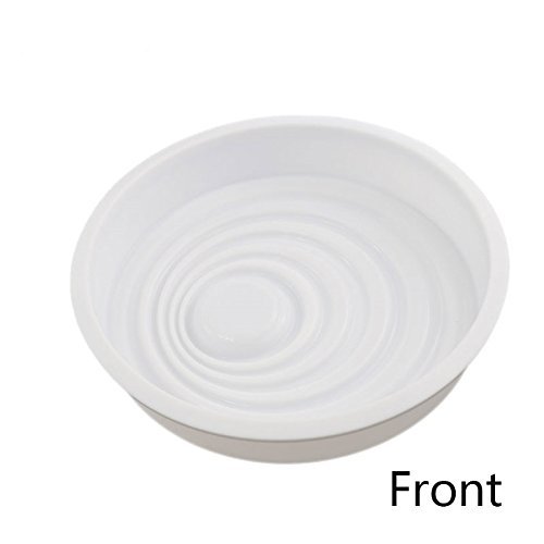 Round & Waves Design Silicone Mousse Cake Mould Cake Mold Silicone Flexible For Mousse Cake Breads Brownie Cornbread... N5