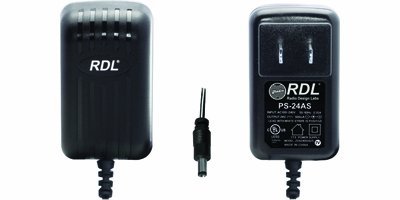 RDL ST PA6 Audio Power Amplifier 6 Watts RMS with Balanced Audio Inputs Loudness Equalization - Power Supply Included N2