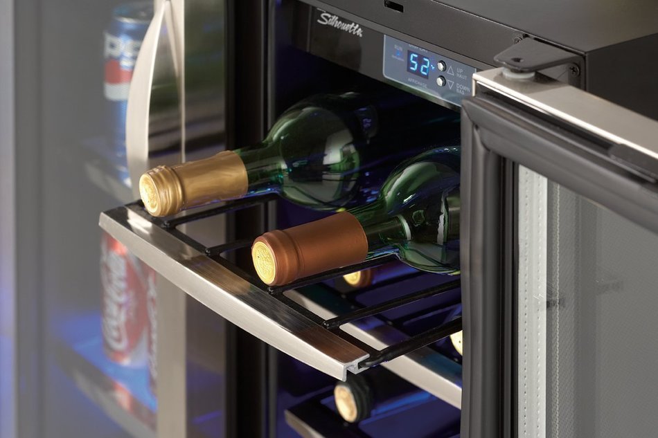 Danby DBC2760BLS 5.0 Cu. Ft. Silhouette Beverage Center - Black/Stainless N2
