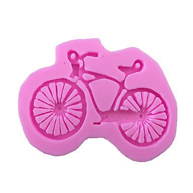 Y&XL&H Mountain Bike Cartoon Sugar Eggs Style Candy Fondant Cake Molds For The Kitchen Baking Molds N2