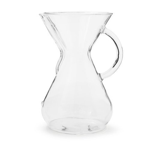 Chemex Classic 8 Cup Series Drip Coffeemaker with Glass Handles
