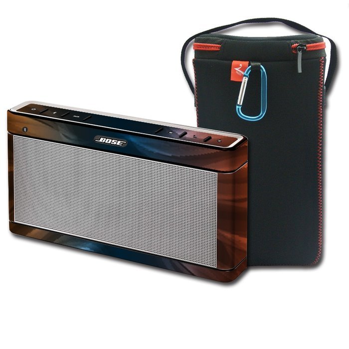 halloween gift ,SoundLink Bluetooth Speaker III cover case sticker+ hard bose 3 bag, fashion paper sticker 3C-LIFE...