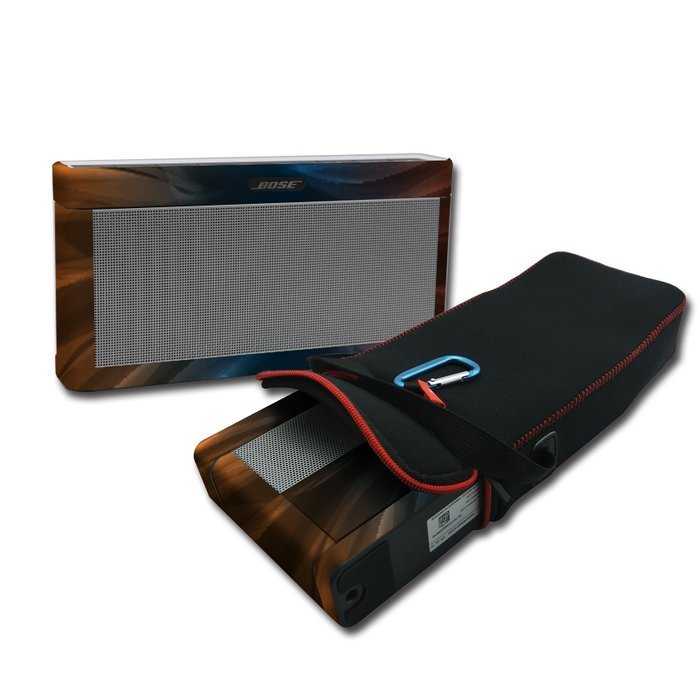 halloween gift ,SoundLink Bluetooth Speaker III cover case sticker+ hard bose 3 bag, fashion paper sticker 3C-LIFE... N2
