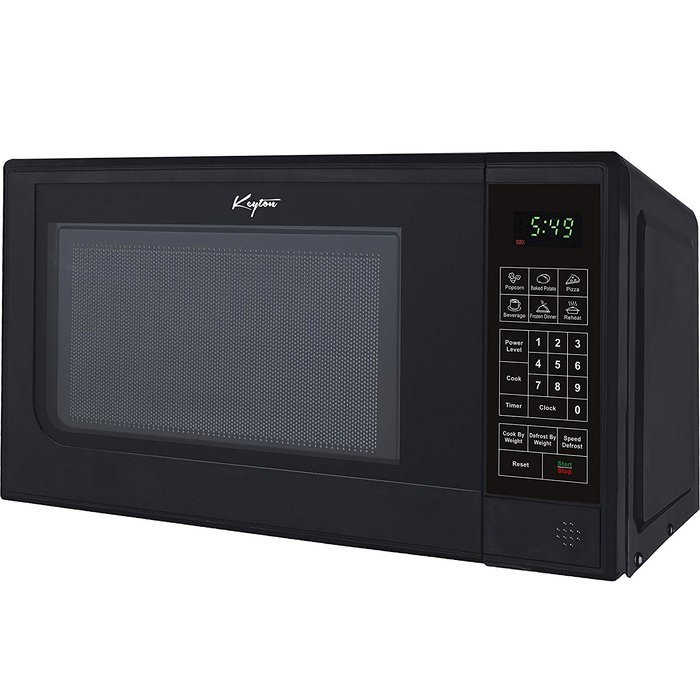 Keyton K-0.7MICROWAVEBLK Microwave Oven with 6 Instant Cooking Settings & 10 Power Levels and A Digital Display... N6