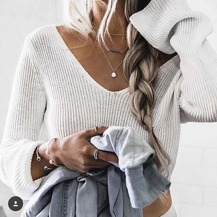 Sweaters Coat,Morecome Womens Casual Long Sleeve Jumper Sweaters Blouse (XL) N4