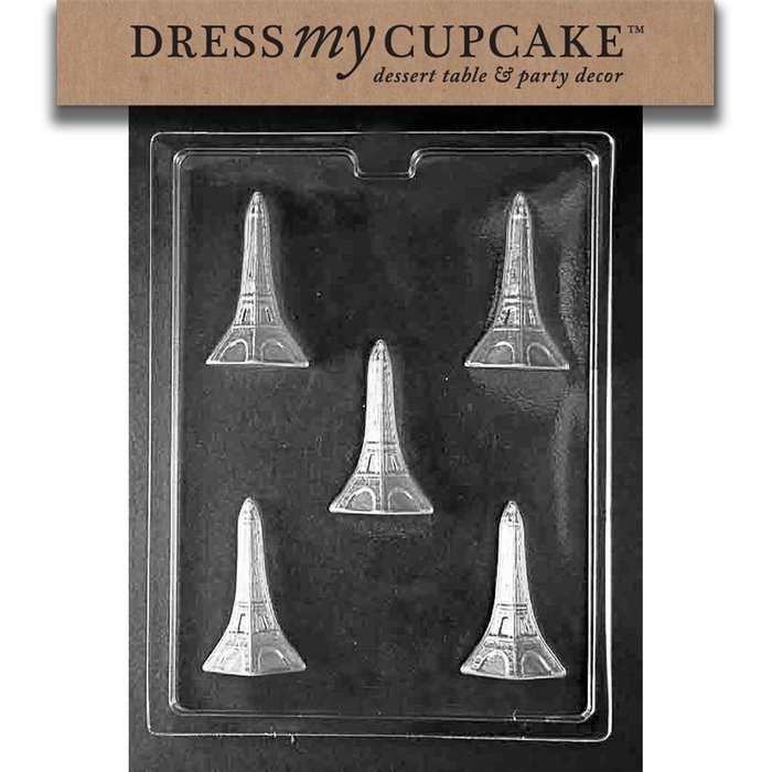 Dress My Cupcake Chocolate Candy Mold, Eiffel Tower Piece