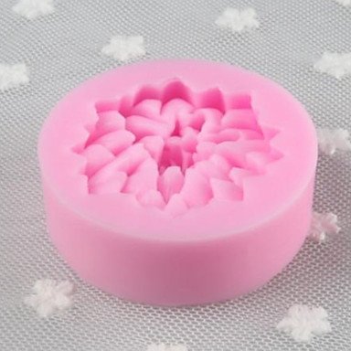 Sher One Hole Deep Flower Silicone Mold Fondant Molds Sugar Craft Tools Resin flowers Mould For Cakes