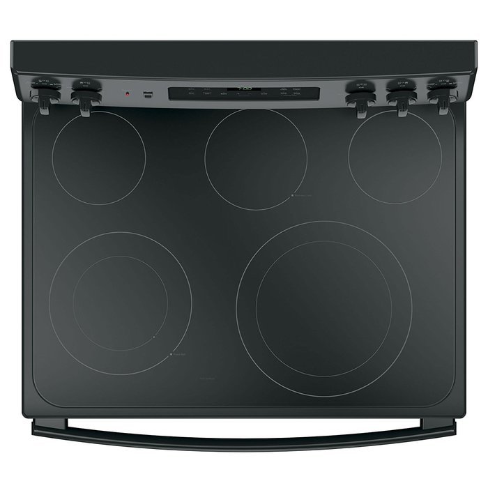 GE JB700DJBB 30" Black Electric Smoothtop Range - Convection N3