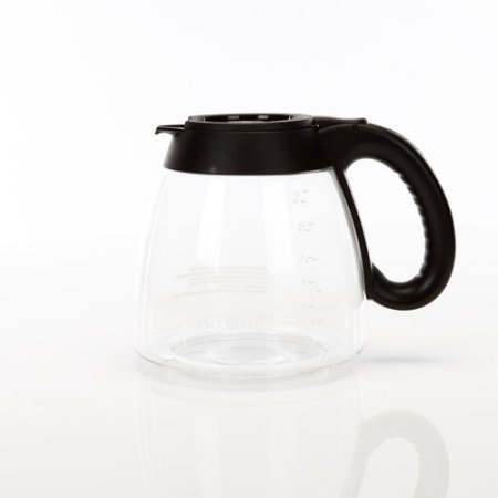 Mr. Coffee 12-Cup Replacement Decanter for all IS and FT Mr. Coffee series coffeemakers ISD13, Black N5