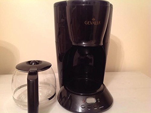 Classic Gevalia 12 cup Programmable Coffeemaker - Black - P86 N5