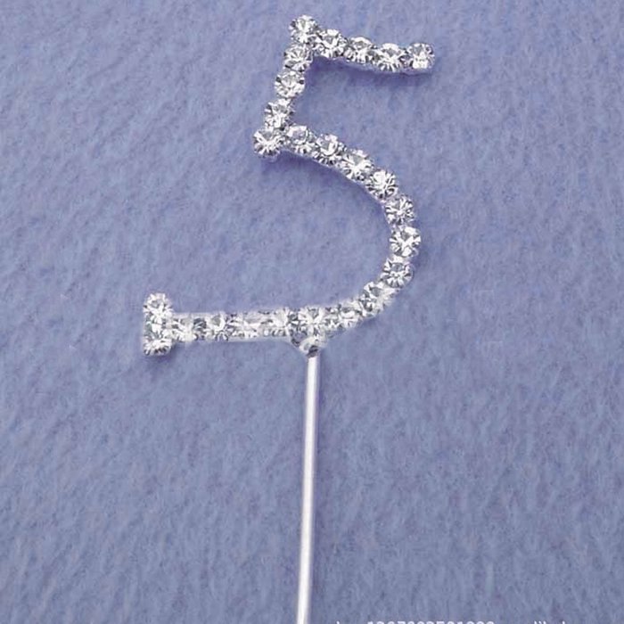 Number Two Cake Topper N16