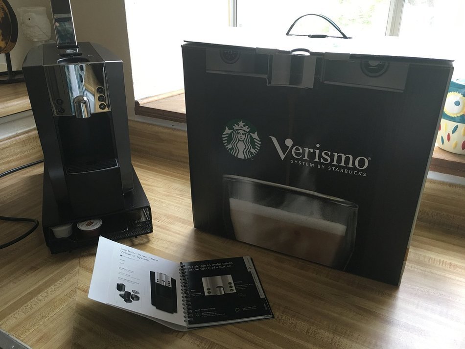 Starbucks Verismo 600 Brewer For Espresso Coffee Latte - Graphite N2
