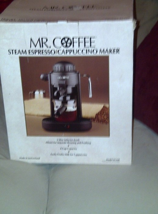 Mr.coffee Ecm8 Steam Espresso / Cappuccino Maker