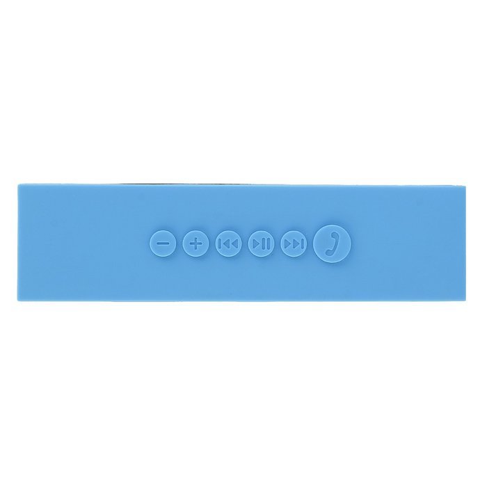 XC-X12 water cube 6key multi-functional voice bluetooth speaker -BLUE N7