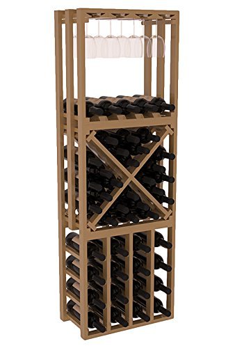 Wine Racks America Ponderosa Pine Lattice Stacking Cube 3 Piece Set. 13 Stains to Choose From! N14