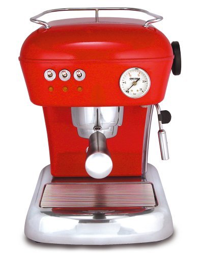 Ascaso DR.114 Dream 16-Bar-Pump Espresso Machine, Love Red