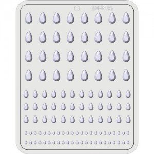 Hard Candy Mould - Jewels - Teardrop