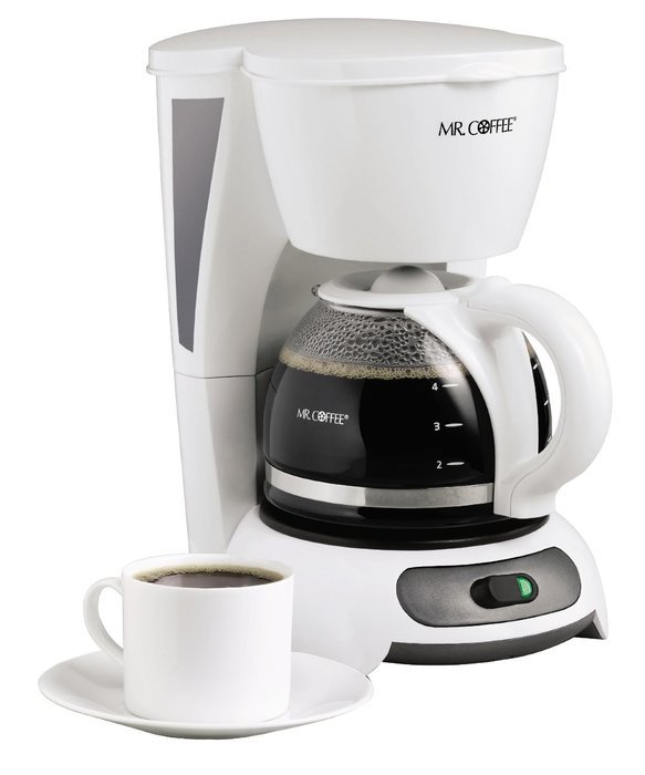 Mr. Coffee 4-Cup Switch Coffeemaker, Black, TF5 N3