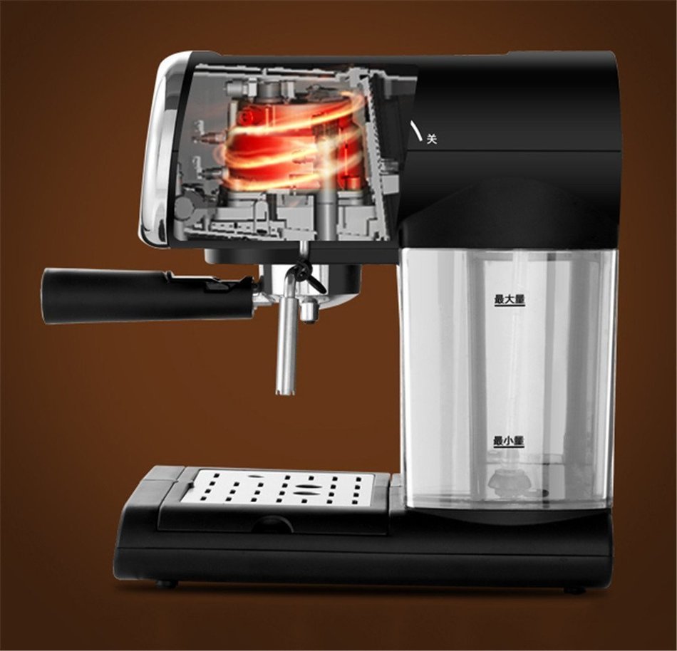 Royal- Italian Semi-automatic Coffee Machine Household Visualization Full Temperature Control N2