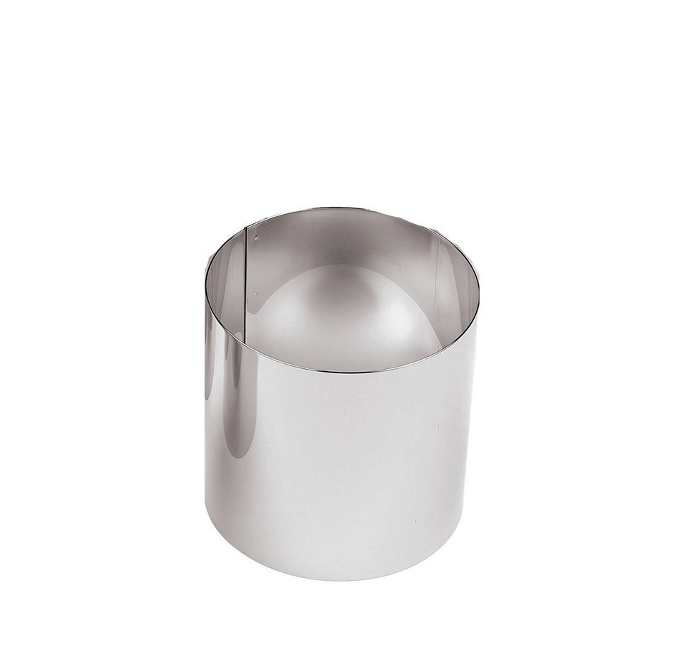 Paderno World Cuisine 2 3/4 Inch by 4 3/8 Inch Tall Pastry Ring