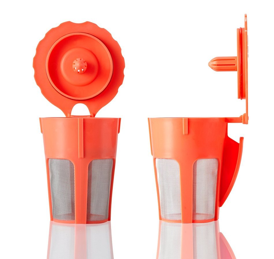 GOLOHO 2 Reusable Carafe Pod Filter for Keurig 2.0 Single Brewer Full Menu N3