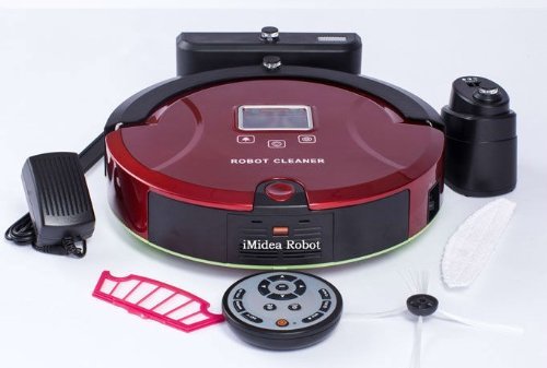5 In 1 Multifunctional Robot Vacuum Cleaner,LCD,Touch Button,Schedule, Self Charging N4