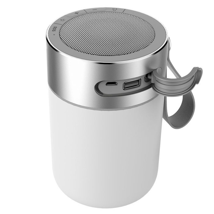 ROCK "Mulite S Bluetooth Speaker" Waterproof Wireless Bluetooth Speaker Portable, with Dimmable LED Light, SOS... N15