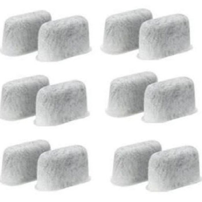 12 Charcoal Water filters Replacement For Cuisinart Coffee Part DCC-RWF
