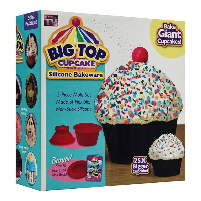 Big Top Cupcake Silicone Bakeware N4