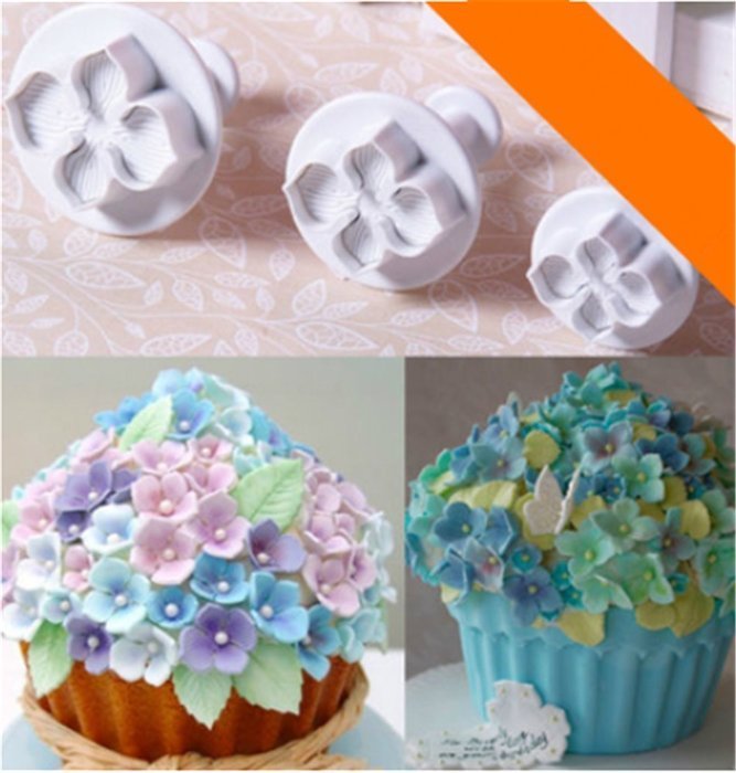SNW Leaf Embossing Dies Printing Tools Fondant Mold Soap Silicone Bakeware Chocolate Mold Cake Decoration,3 Sets