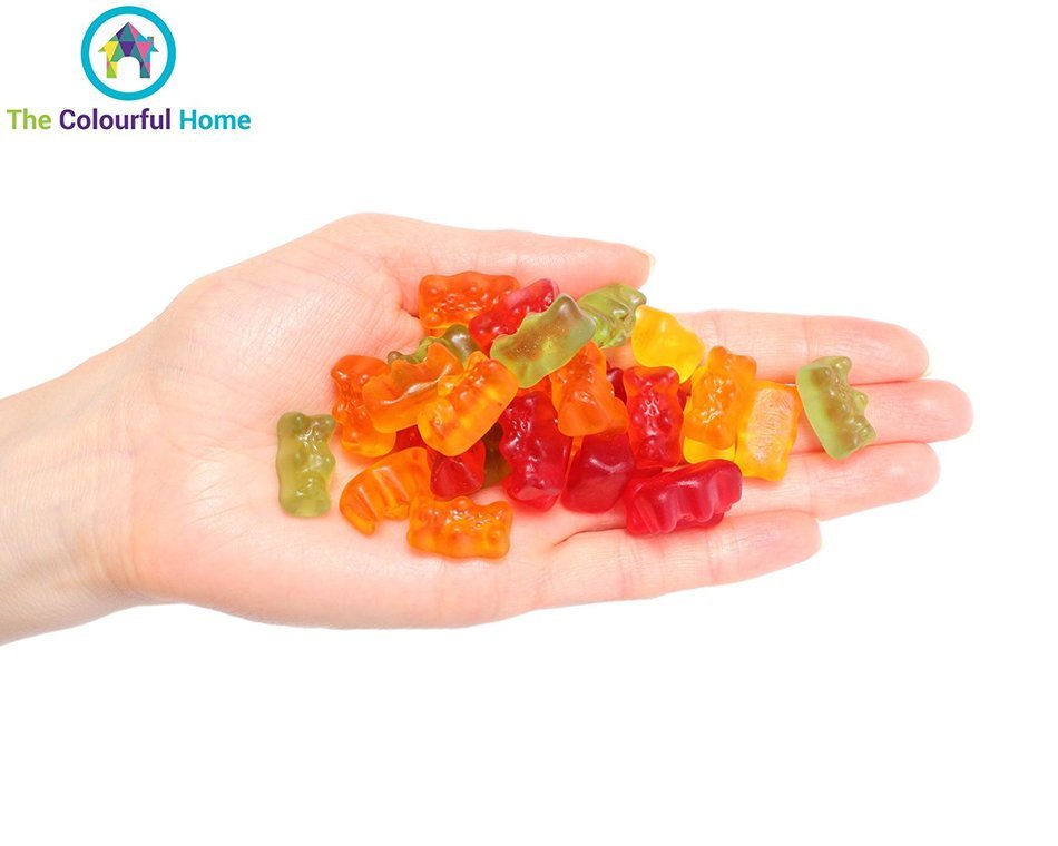 Gummy Bear Mold for Hard Candy & Chocolate Molds - Gelatin Maker - Bonus Syringe For Easy Filling - BPA Free &... N8