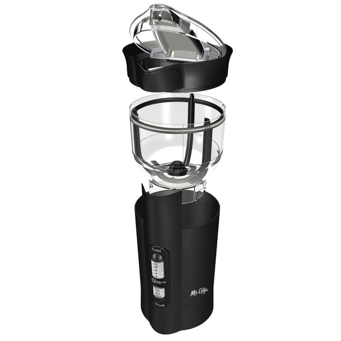 Mr. Coffee 12 Cup Electric Coffee Grinder with Multi Settings, IDS77 N5