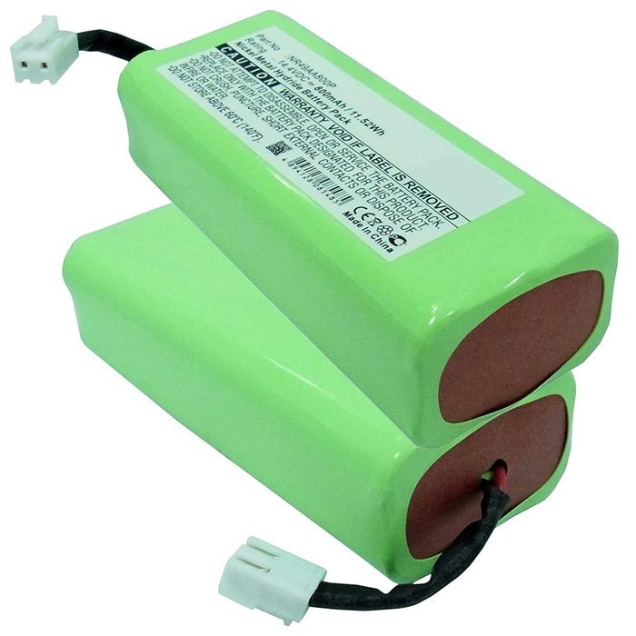 2x Exell EBVB-161 NiMH 14.4V 800mAh Vacuum Battery For PHILIPS FC8800, FC8802 Vacuums. Replaces PHILIPS NR49AA800P...