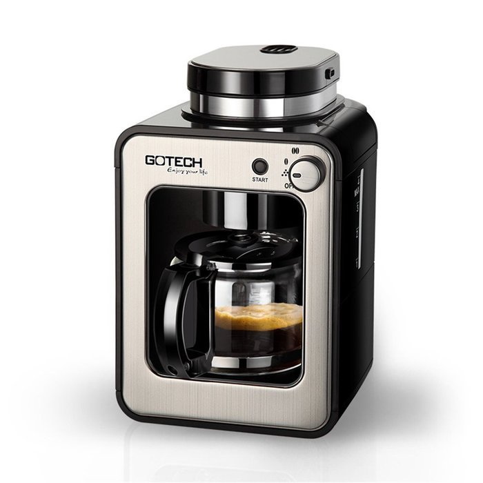 Royal- CM6686A American Drip Automatic Coffee Machine Freshly Ground Coffee Pot Bean Powder Dual Purpose N2