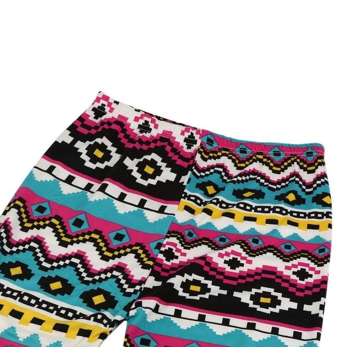 PHOTNO Fashion Women Lady Elasticity Skinny Tribal Printed Stretchy Pants Leggings N25