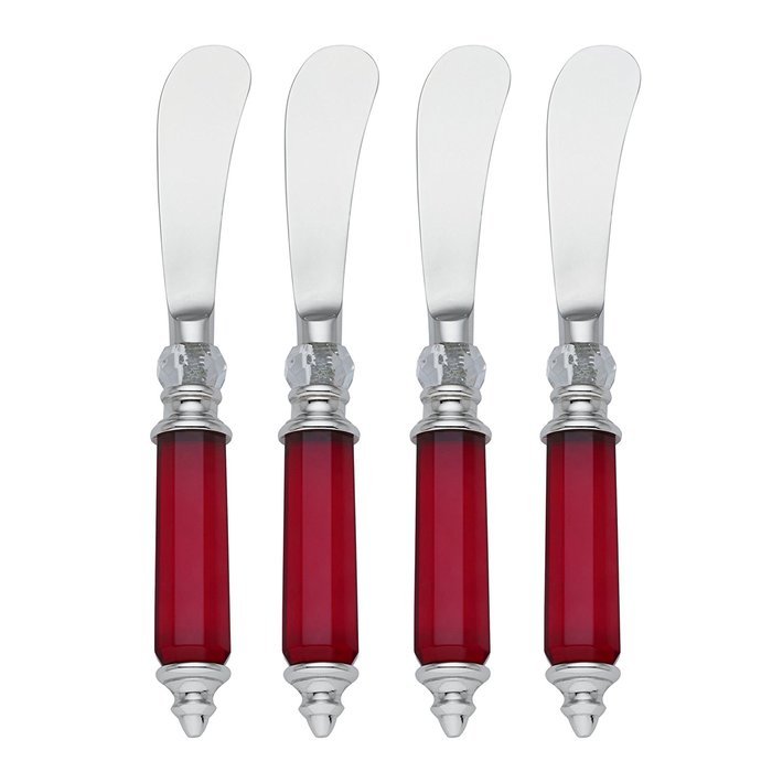 Lenox Holiday Jewel Spreaders, Set of 4,Stainless N15