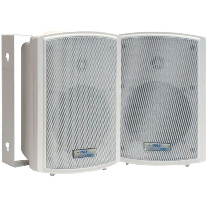 Pyle PDWR63 6.5 Indoor/Outdoor Waterproof On-Wall Speakers Pair Consumer Electronics