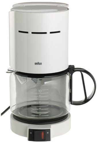 Braun KF400-WH Aromaster 10-Cup Coffeemaker, White N2