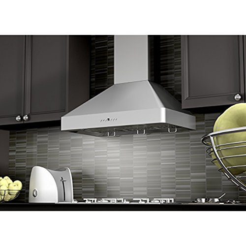 Z Line 9667-36 1200 CFM Wall Mount Range Hood Stainless N2