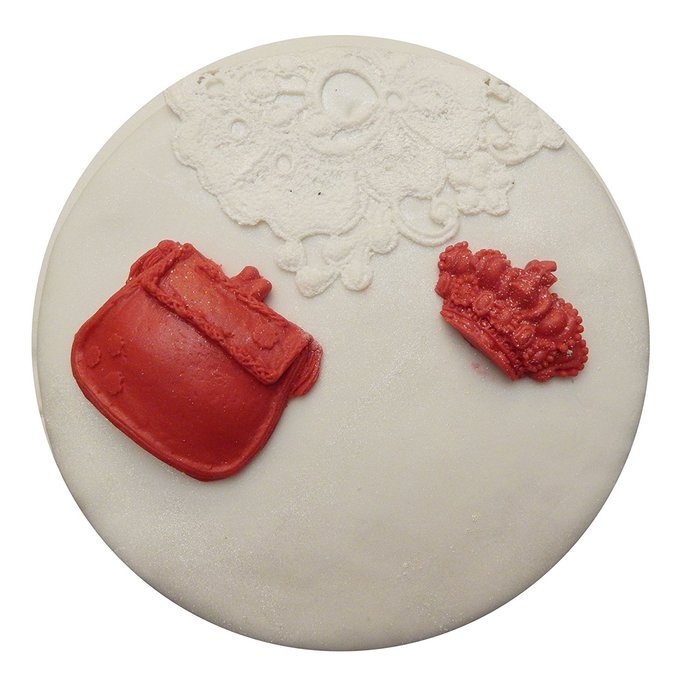 OK-Molds Silicone crown cake decorating fondant gumpaste supply M4889 N3
