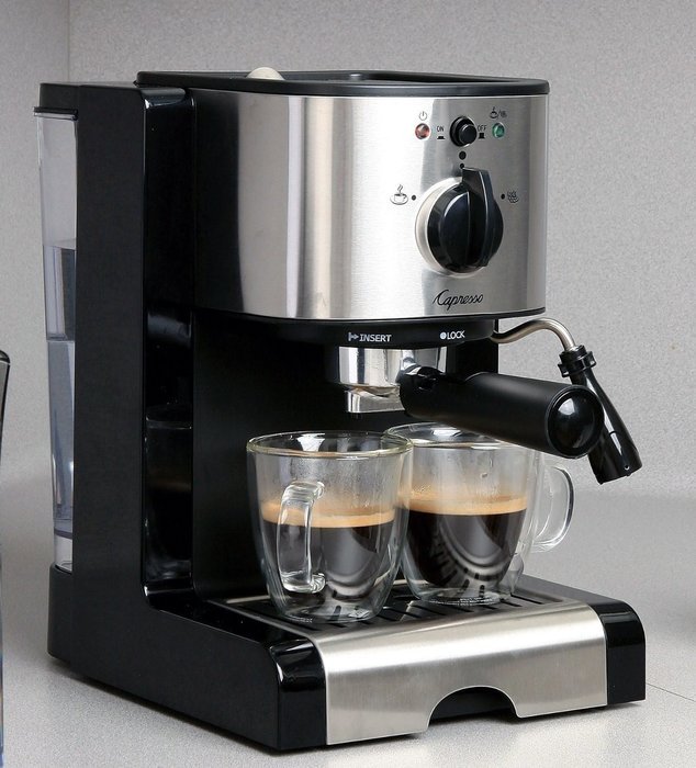 Capresso EC100 Pump Espresso and Cappuccino Machine N5