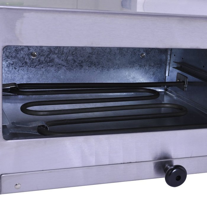 Top Snack Pan for Pizza Oven Stainless Steel Counter N7