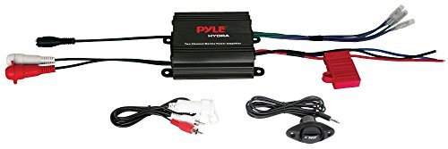 Pyle PLMRMP1B 2 Channel 400 Watt Waterproof Micro Marine Amplifier