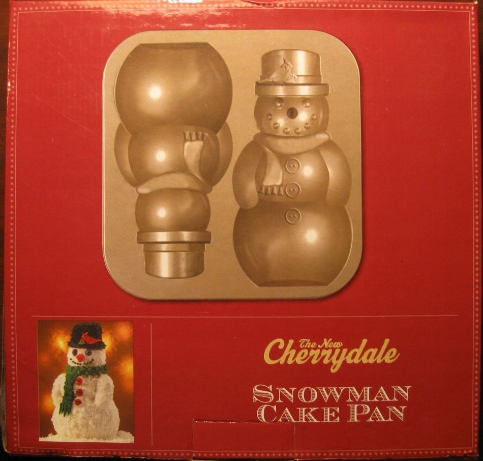 Cherrydale Snowman Cake Pan